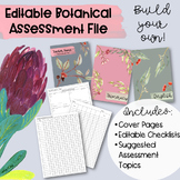 Botanical Editable Assessment File