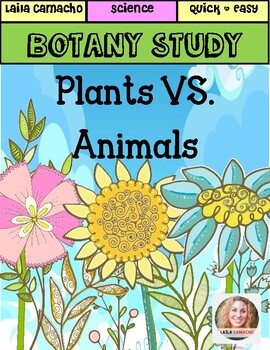 Preview of Botany: Plants verses Animals