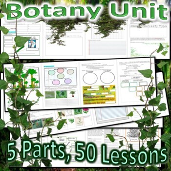 Preview of Botany Unit, Plant Unit