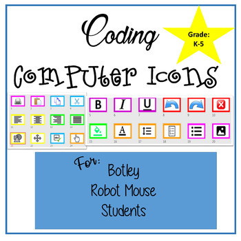 Preview of Botley Coding - Computer Icons - Coding