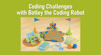 Preview of Botley the Coding Robot Resource for Coding Challenges 1-10