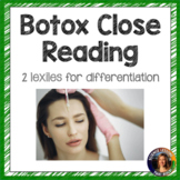 Botox Close Reading