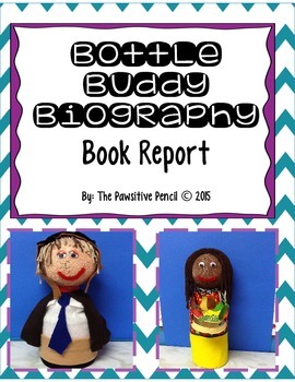 Preview of Bottle Buddy Biography Book Report