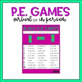 Bottle Flip Fitness Game | PE Games and Activities | PE Wa