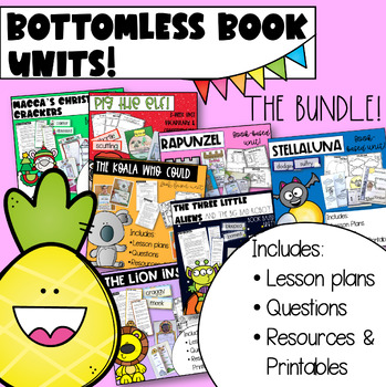 Preview of Bottomless Book Unit Bundle! | Lesson Plans & Activities | Australian Curriculum