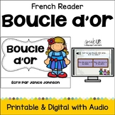 Boucle D’or French Goldilocks Fairy Tale Emergent Reader B