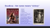 Boudicca - Study Guide and Source Analysis Presentation