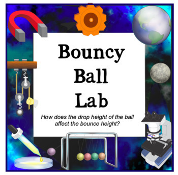 Preview of Bouncy Ball Lab - Easy to Use Google Doc Template