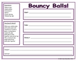 Bouncy Ball Science Experience