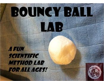 Preview of Bouncy Ball Scientific Method Lab