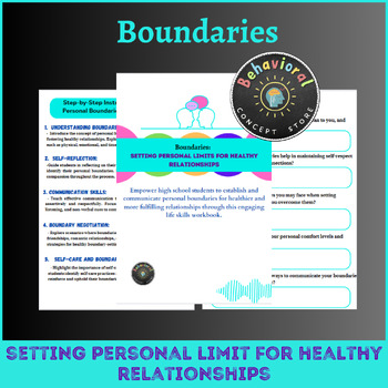 Preview of Boundaries: Setting Personal Limit for Healthy Relationships