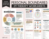 Boundaries workbook, Personal boundaries worksheets, Setti