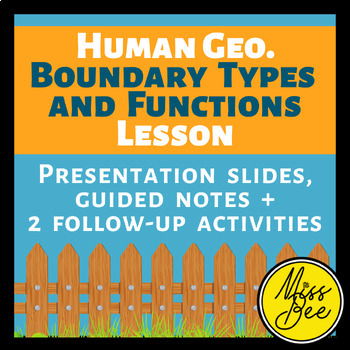Boundary Types and Functions Lesson | AP Human Geography Unit 4