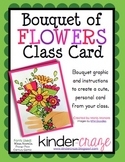 Bouquet of Flowers Class Card