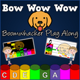 Bow Wow Wow -  Boomwhacker Play Along Video and Sheet Music