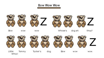 Preview of Bow wow wow