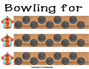 Wr Bowling Game  Wr Digraph Quiz for Kids