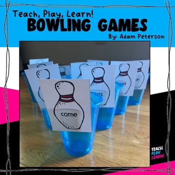 Preview of Bowling Games - ELA & Math - EDITABLE!