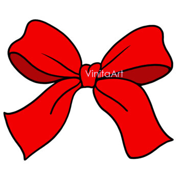 present bow clipart