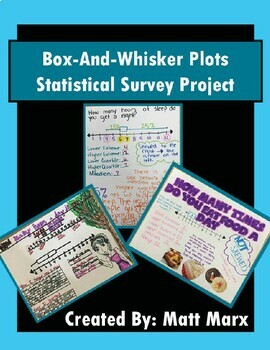 Preview of Box And Whisker Plots - Statistical Survey Project