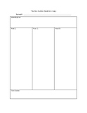 Box Outline Graphic Organizer for Students