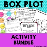 Box Plot Activities | Interactive Math Notebook | Maze | T