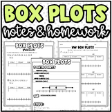 Box Plots | Notes and Practice/Homework
