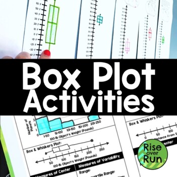 Preview of Box & Whisker Plots Activities and Lessons