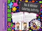 Box and Whisker Graph Coloring Activity