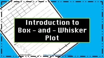 Preview of Box and Whisker Plot