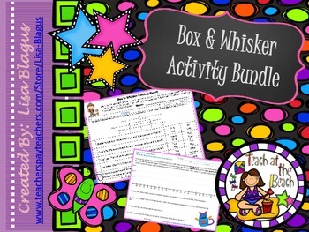 Preview of Box and Whisker Plot Activity Bundle