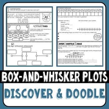 Preview of Box-and-Whisker Plot Discover & Doodle