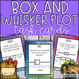 Box and Whisker Plot Task Cards (40 Task Cards)