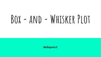 Preview of Box-and-Whisker Plot Webquest