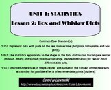 Box and Whisker Plots (Math 1)
