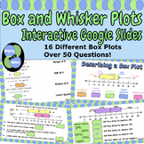 Box and Whisker Plots Digital Interactive Google Slides Activity