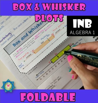 Preview of Box and Whisker Plots Foldable PDF+ EASEL