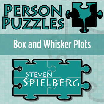 Preview of Box and Whisker Plots - Printable & Digital Activity - Steven Spielberg Puzzle