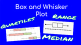 Box and Whisker Plots -- Video Notes, Graphic Organizer, a