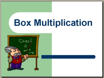 Preview of Box (lattice) multiplication