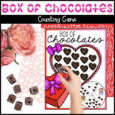 Box of Chocolates Valentine's Day Counting Game