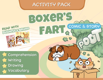 Preview of Boxer's Fart - Comic and Story Activity Pack