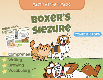 Preview of Boxers Seizure - Comic and Story Activity Pack