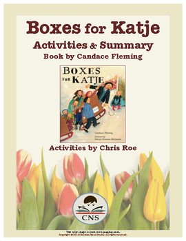 Preview of Boxes for Katje:  Activities & Summary