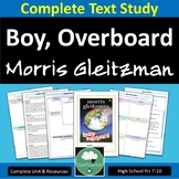 Boy Overboard Complete Novel Study TEXT UNIT