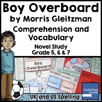 Preview of Boy Overboard Novel Study: Comprehension and Vocabulary