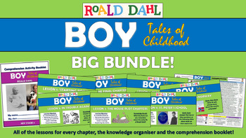 Preview of Boy - Roald Dahl - Big Bundle!