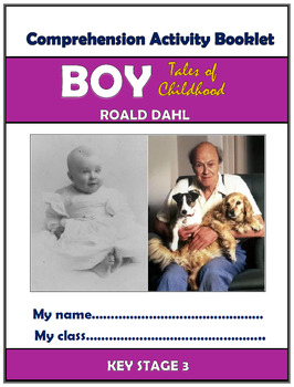 Preview of Boy - Roald Dahl - Comprehension Activities Booklet!