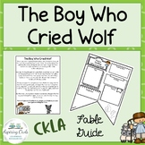 Boy Who Cried Wolf Fable Engage NY CKLA ELA Activities
