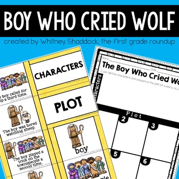Preview of The Boy Who Cried Wolf Activities